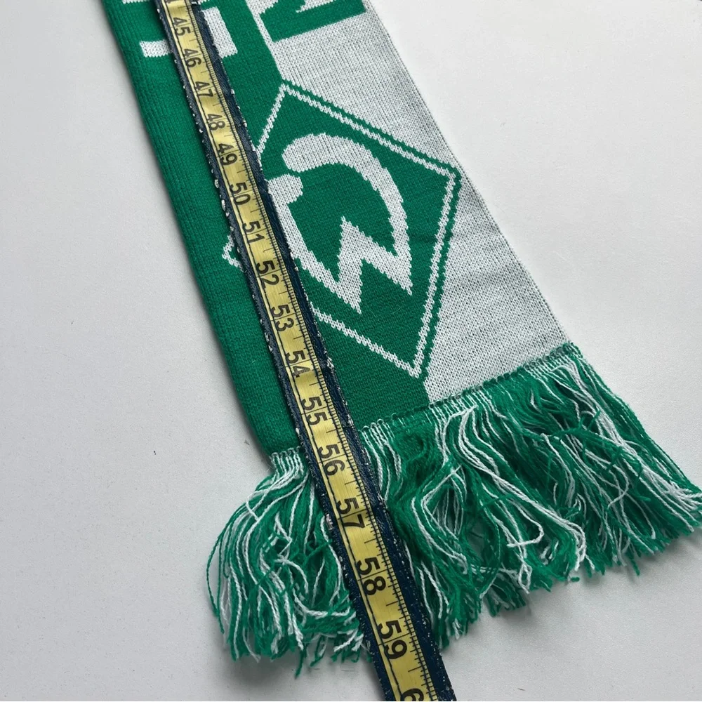 Soccer Futbol Green and White Werder Bremen Scarf